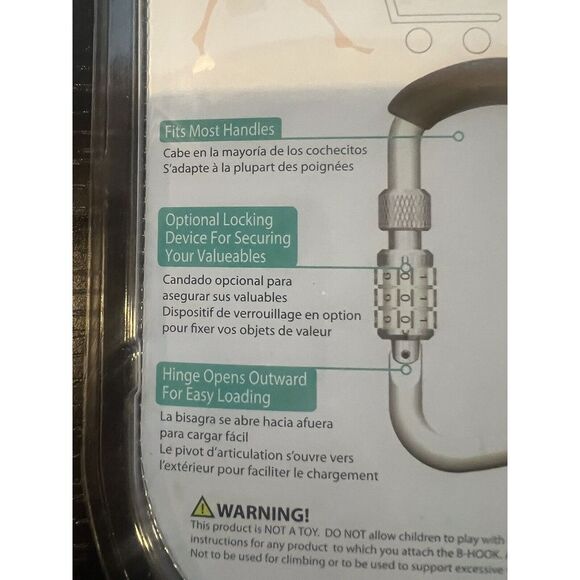 Combination Lock Hundreds of uses travel perfect for strollers Backpack Bicycles - Picture 2 of 7